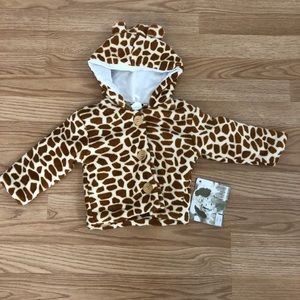 18 months animal print coat
